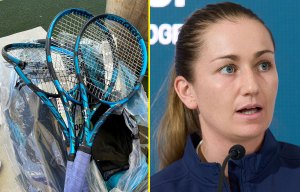 'How is this possible?' - British tennis star left furious as rackets are 'destroyed'