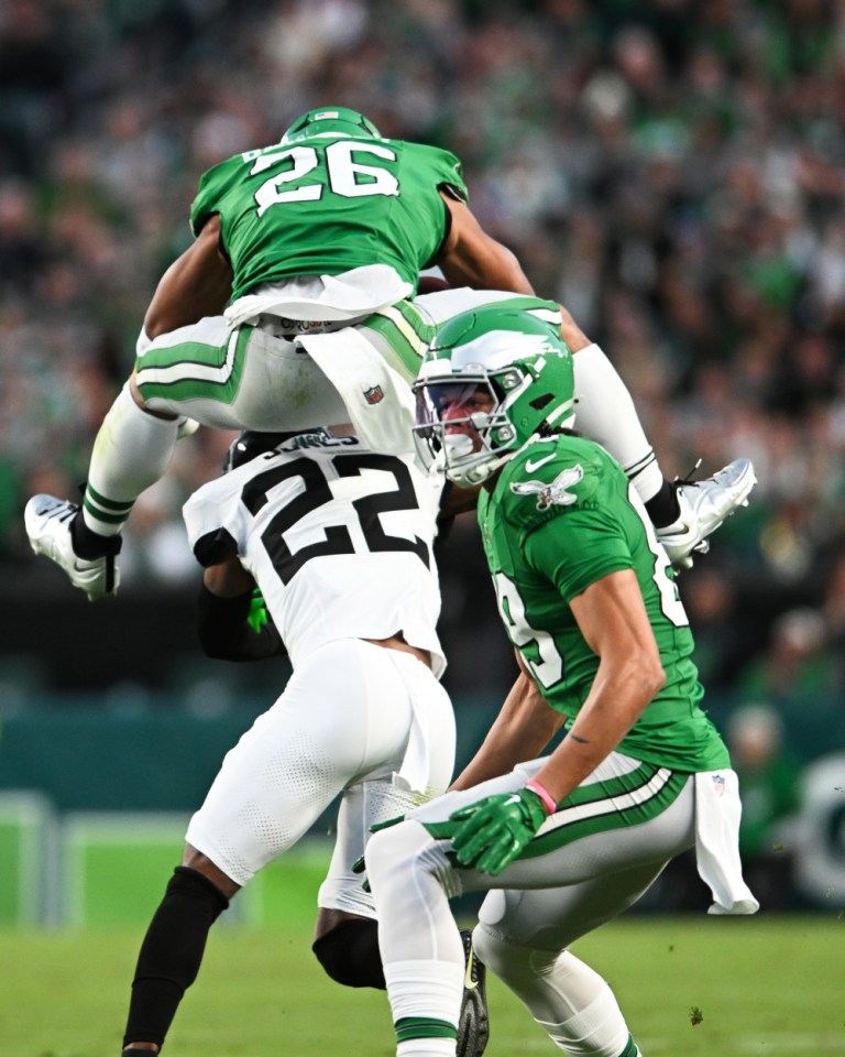 Barkley made the best play of the year in the NFL and was touted as an MVP candidate