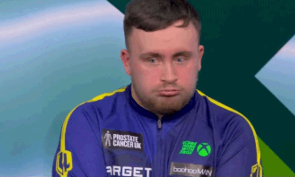 Littler's reaction to hearing he'd just won £500k was caught on camera as his achievements sunk in