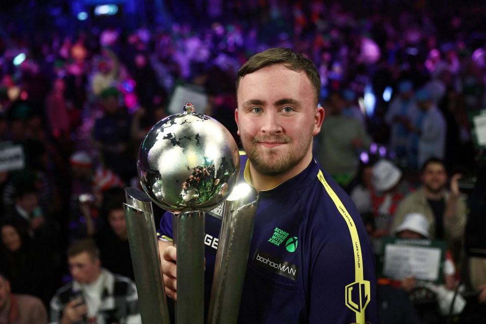 Littler has now won his first world title at the age of just 17