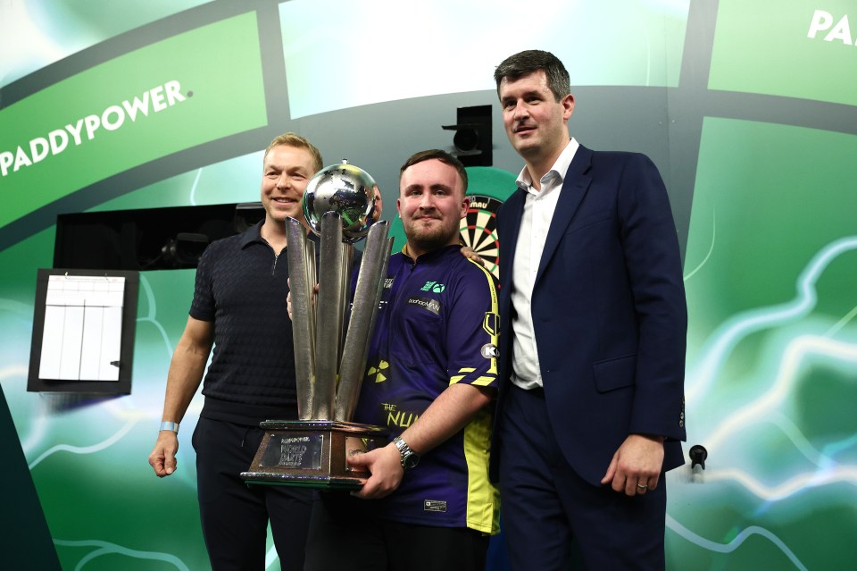 Littler has celebrated his world title win on social media