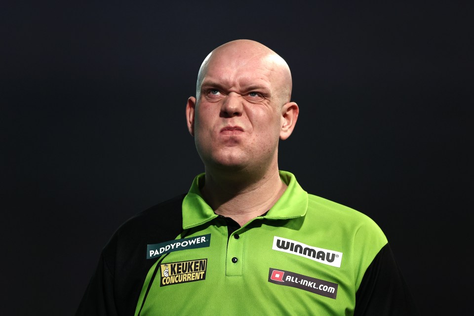 Van Gerwen had no answers for Littler's brilliance