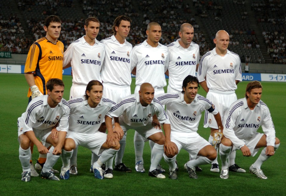 Real Madrid's Galacticos era had some of the biggest players of all time in their squad